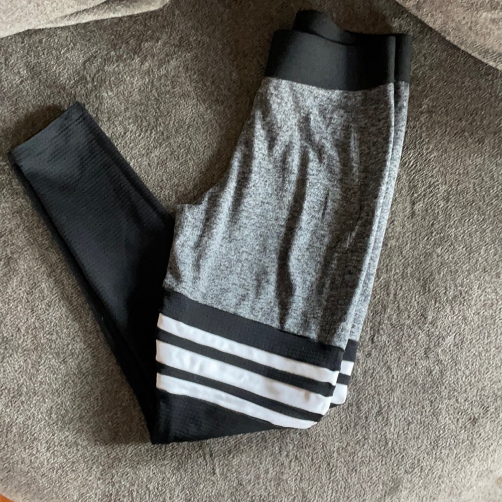 COPY - Bombshell Sportswear sock leggings with stripes.